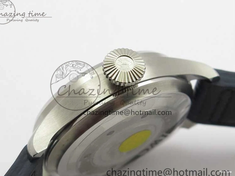 MIROTIME 0116 Supportive Big Pilot IW501008 “Boutique London” SS ZF Best Edition Blue Dial on Blue Leather Strap A 7106